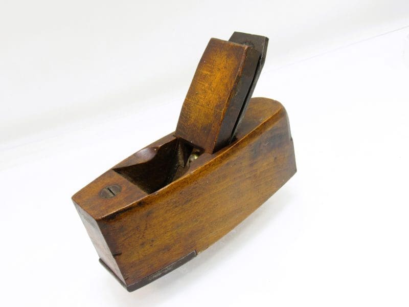 Greenslade Exhibition Medal Coffin Shaped Smoothing Plane With Adjustable Iron Mouth