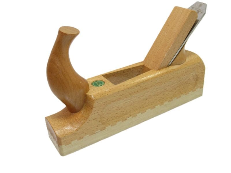 Unused Wood Body ECE Horn Scrub Plane 9 1/2" Long Sole 1 5/16" Wide Sharp Iron, Ready For Work.