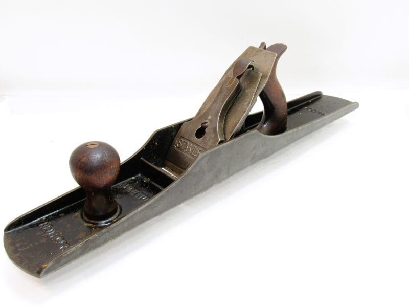 Great Worker Stanley # 607 C Corrugated Bottom Flat Side Bedrock Smoothing Plane Sweetheart Era
