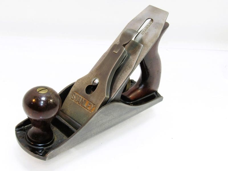 Superb Stanley No 4 C Corrugated Bottom Plane With Nice Rosewood