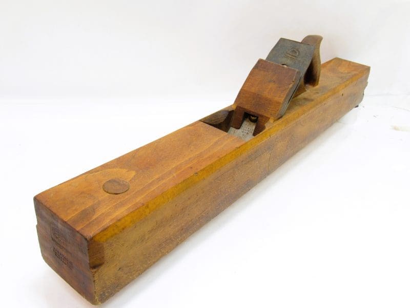 Massive 30" Long Wooden Jointer Plane With 2 3/4" Wide Marples Iron Marked Parry & Son 329 Old Street Rated 2 Star