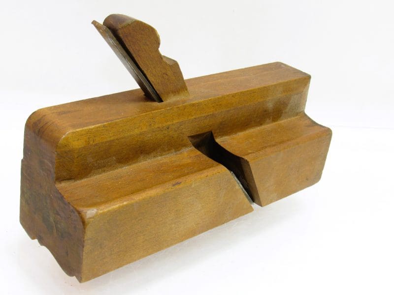 Extra Nice 2 3/4" Wide Complex Molding Plane Marked Bensen Crannell Albany