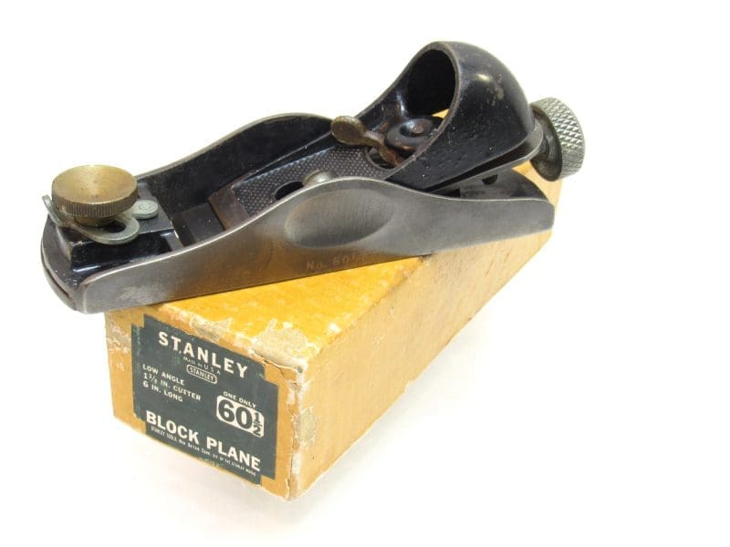 Great Stanley No 60 1/2 Block Plane In Original Box
