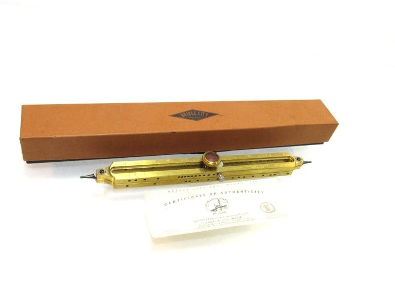Superb In Box Bridge City Tool PD-11 Proportional Dividers 2001 Signature Series Made In USA.