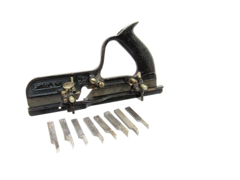 Superb Stanley Sweetheart No 248A Weather Stripping Plow Plane Complete With 7 Cutters