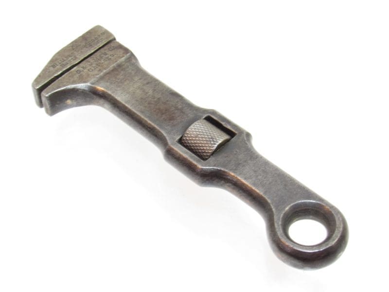 Great Billings & Spencer G & J  MFG Co Chicago 5" Wrench Pat Feb 18th 1879