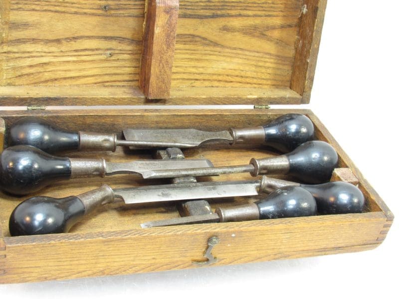C E Jennings Edge Tool Set In Original Box