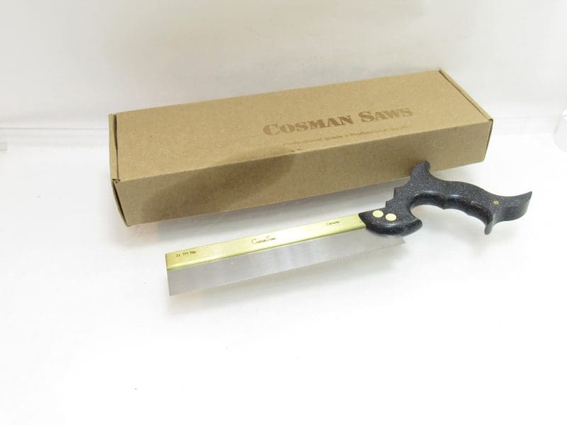 Superb Unused In Box Rob Cosman 3/4 Dovetail Saw 22 TPI Rip 8" Plate