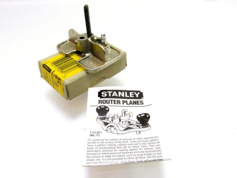 Minty In Original Box Stanley # 271 Router Plane With 1/4" Cutter