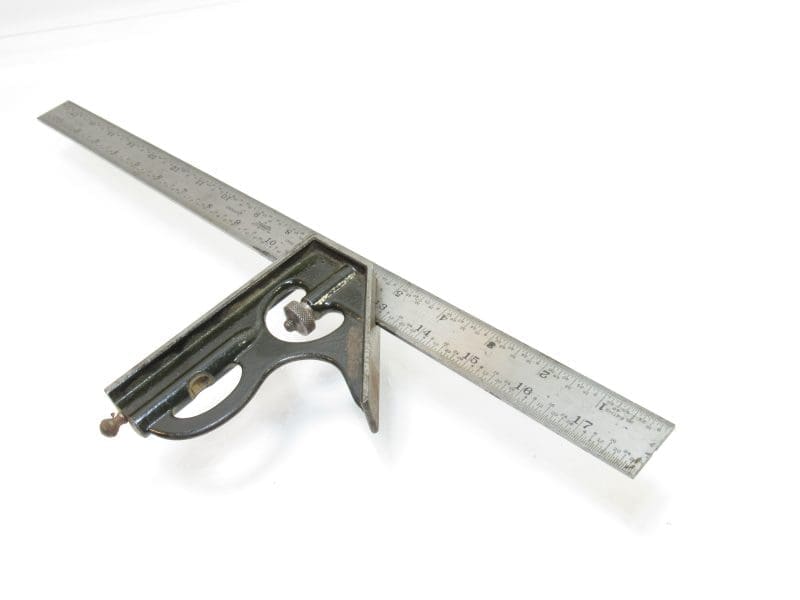 Great Lufkin 18" Combination Square With Scribe